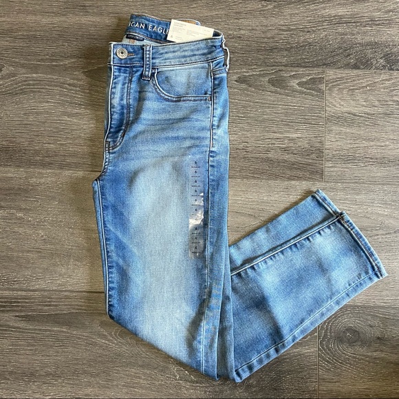 American Eagle Outfitters Denim - AE High Rise Jegging Crop Light Wash Jeans